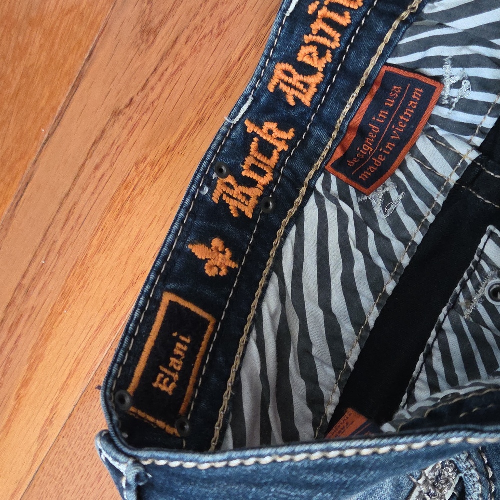 Rock Revival Women's Jeans 23x 32. New W TAGS - Picture 3 of 11